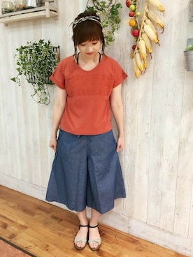 chimeスタッフさん（レディース・162cm）の春コーディネート