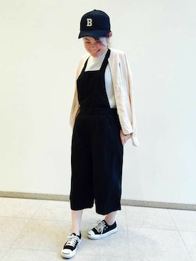 「CHIME（チャイム）のアイテム」を使った、chimeスタッフさん（レディース・158cm）の春コーディネート