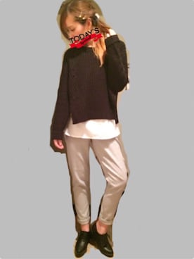 maaaya@さん（レディース・165cm）の冬コーディネート