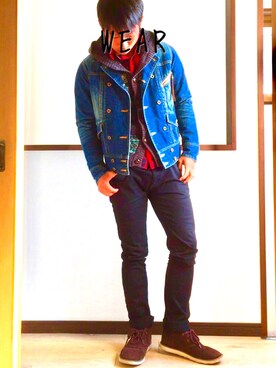 kamada ®️yusuke⊿さん（メンズ・162cm）の秋コーディネート