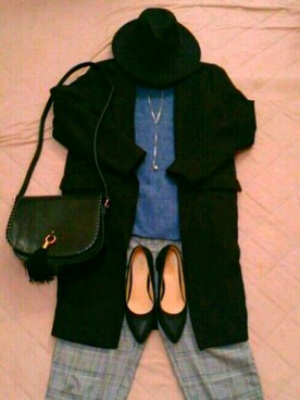 na-lanさん（レディース・170cm）の冬コーディネート