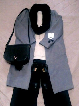 na-lanさん（レディース・170cm）の冬コーディネート