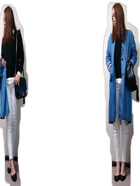 na-lanさん（レディース・170cm）の春コーディネート