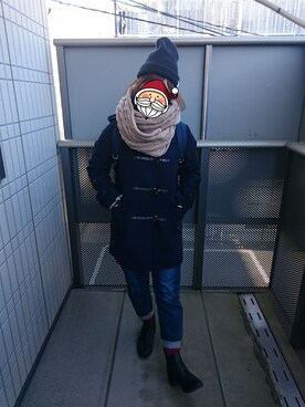 *nishi*さん（レディース・153cm）の冬コーディネート