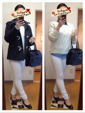 ミエさん（レディース・154cm）の春コーディネート