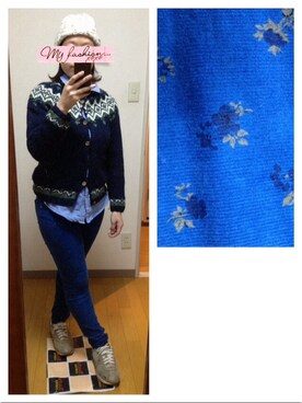 ミエさん（レディース・154cm）の春コーディネート