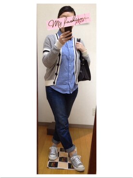 ミエさん（レディース・154cm）の春コーディネート