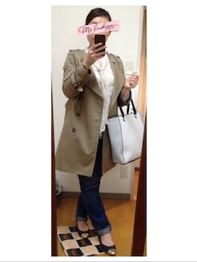 ミエさん（レディース・153cm）の春コーディネート