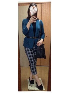 ミエさん（レディース・154cm）の秋コーディネート