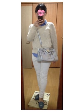 ミエさん（レディース・154cm）の冬コーディネート