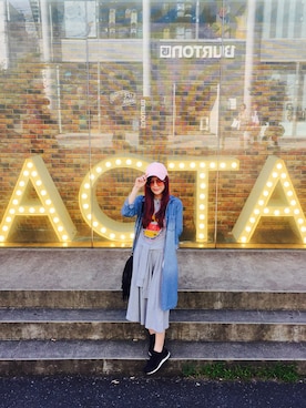 「STYLENANDA」｜double Mさん（レディース・161cm）の春コーディネート