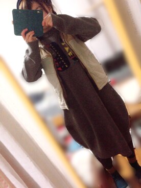 moco¨̮さん（レディース・146cm）の冬コーディネート