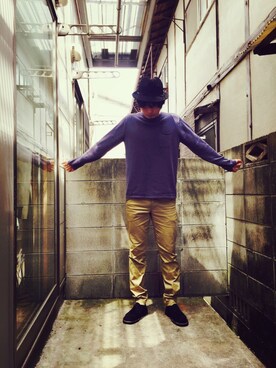 「UNITED ARROWS（ユナイテッドアローズ）のアイテム」を使った、tさん（メンズ・172cm）の秋コーディネート