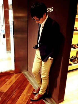 「marka（マーカ）のアイテム（テーラードジャケット）」を使った、tさん（メンズ・175cm・30代）の夏コーディネート