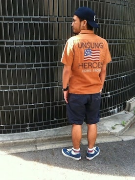 Urusidairaさん（メンズ・166cm）の夏コーディネート