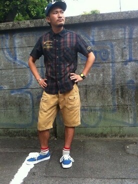 Urusidairaさん(メンズ・166cm)の夏コーディネート