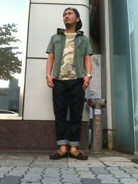 Urusidairaさん（メンズ・166cm）の夏コーディネート