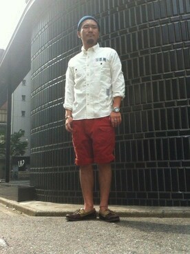 Urusidairaさん（メンズ・166cm）の夏コーディネート