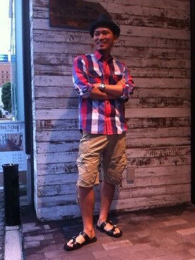 Urusidairaさん(メンズ・166cm)の夏コーディネート