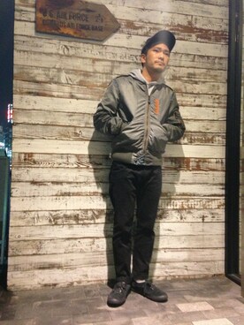 Urusidairaさん(メンズ・166cm)の冬コーディネート