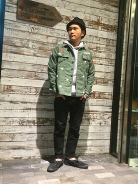 Urusidairaさん（メンズ・166cm）の冬コーディネート