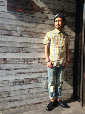 Urusidairaさん（メンズ・166cm）の夏コーディネート