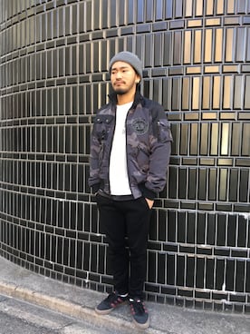 Urusidairaさん（メンズ・166cm）の冬コーディネート