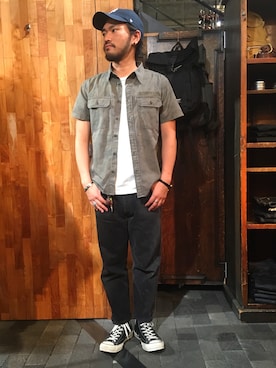 「チャックテイラー」｜Urusidairaさん（メンズ・166cm）の春コーディネート