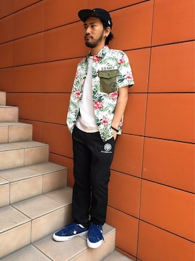 Urusidairaさん（メンズ・166cm）の夏コーディネート