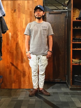 「モンクストラップ」｜Urusidairaさん（メンズ・166cm）の春コーディネート