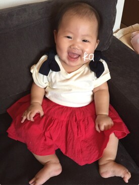 Kanon❁Rikoさん(キッズ・70cm)の夏コーディネート