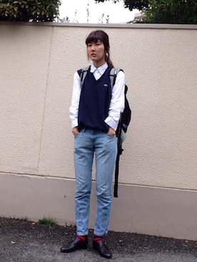 くぼたれんさん（レディース・167cm）の春コーディネート