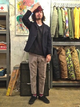 kitazawaさん（メンズ・175cm）の秋コーディネート