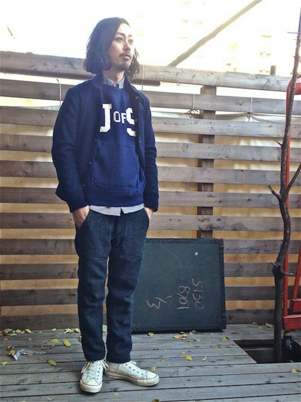 SUNNY SPORTSのスタジャンを使った人気ファッション