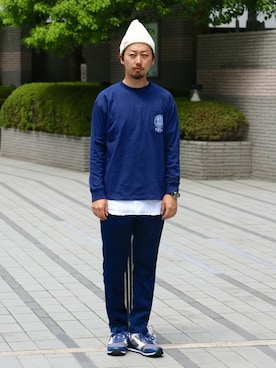 「C.E.L.STORE（セルストア）のアイテム（シューズ）」を使った、kitazawaさん（メンズ・175cm）の夏コーディネート