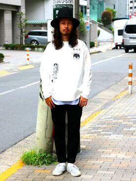 「SALTWATER COWBOY（ソルトウォーターカウボーイ）のアイテム」を使った、kitazawaさん（メンズ・175cm）の秋コーディネート