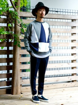 「SALTWATER COWBOY（ソルトウォーターカウボーイ）のアイテム」を使った、kitazawaさん（メンズ・175cm）の秋コーディネート