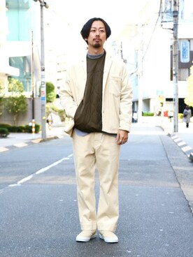 「SUNNY SPORTS」｜「アイテム（その他アウター）」を使った、kitazawaさん（メンズ・175cm）の冬コーディネート