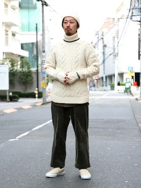 kitazawaさん（メンズ・175cm）の冬コーディネート