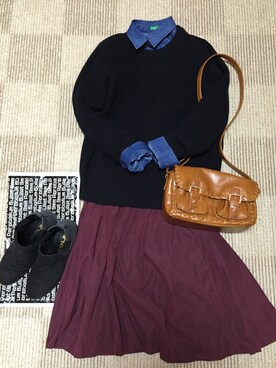 きょんさん（レディース・155cm）の冬コーディネート