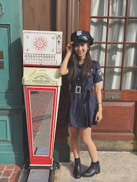 「ホラーナイト」｜mina＊さん（レディース・156cm）の秋コーディネート