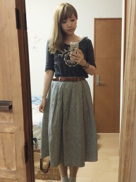 miさん（レディース・160cm）の夏コーディネート