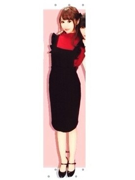 「Repetto（レペット）のアイテム（バレエシューズ、ブラック系）」を使った、mmmichanneさん（レディース・155cm）の秋コーディネート