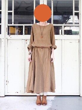 「PAZZO」｜「アイテム（ワンピース/ドレス）」を使った、*MULANさん（メンズ・160cm）の冬コーディネート