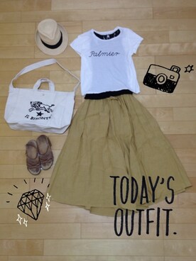 megさん（レディース・163cm）の夏コーディネート