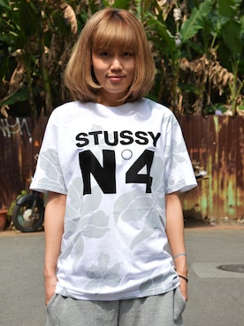 「stussy」｜StussyTaiwanさん（レディース・163cm）の春コーディネート