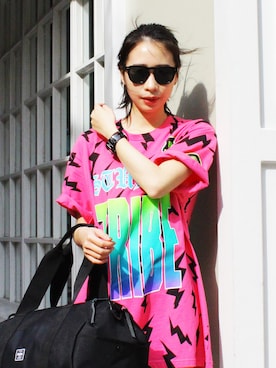 「stussy」｜StussyTaiwanさん（レディース・150cm）の春コーディネート