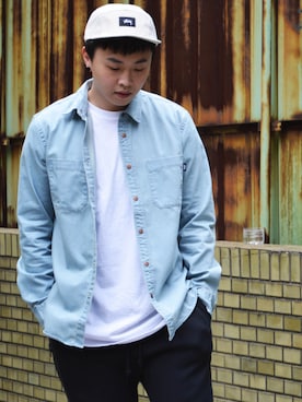 「stussy」｜StussyTaiwanさん（メンズ・178cm）の春コーディネート