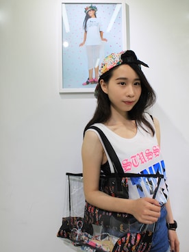 「stussy」｜StussyTaiwanさん（レディース・150cm）の春コーディネート