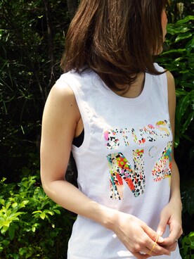 「アイテム（その他トップス）」を使った、StussyTaiwanさん（レディース・163cm）の春コーディネート